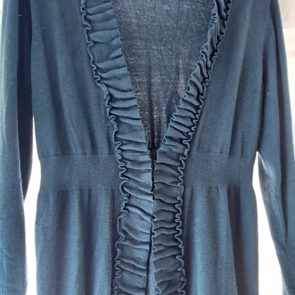 MEDIUM Style & Co Cardigan- Teal Green - Picture 4 of 5